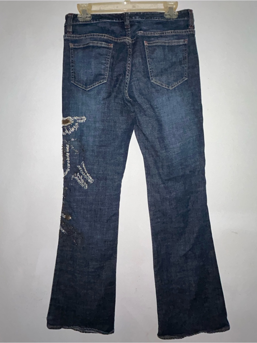 Dorothee Bis Jeans Womens 8 Southwestern Embroidered Flare Leg Medium Wash - Picture 3 of 6
